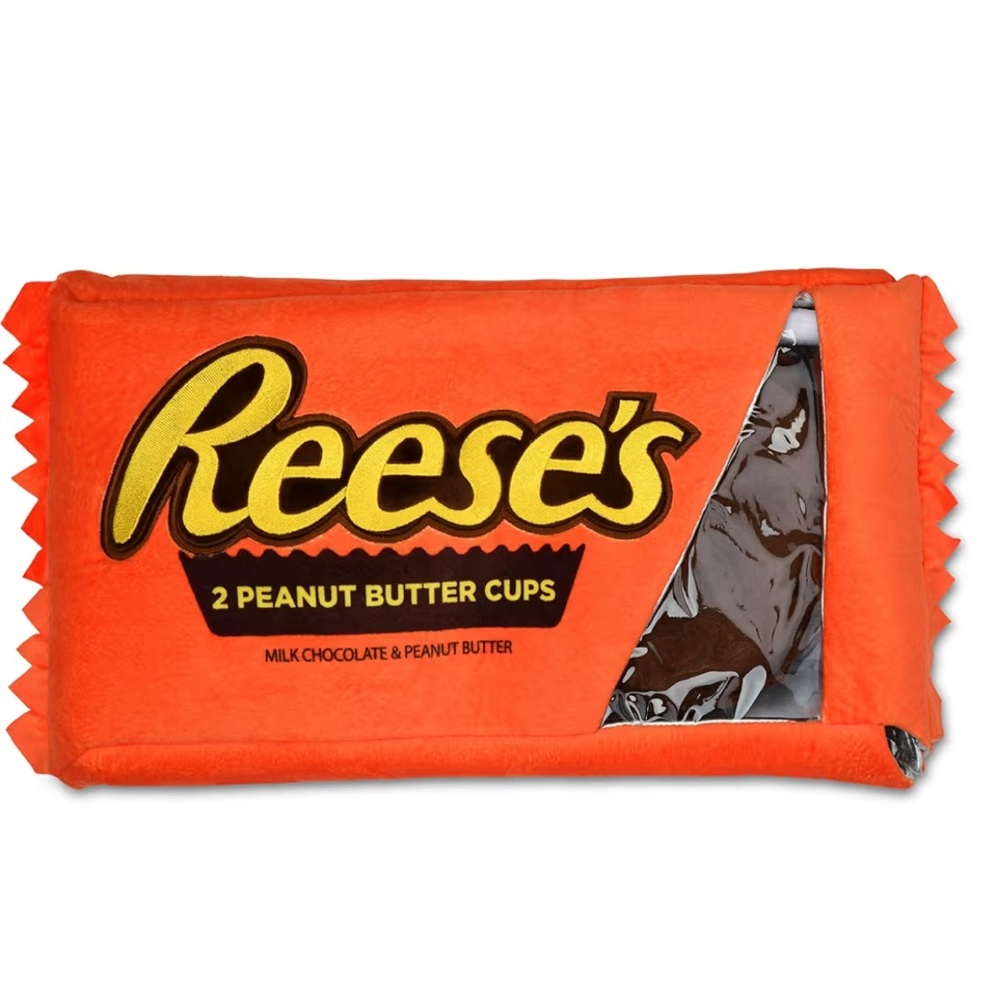 Reeses candy pillow little candy pillows inside plush stuffed candy toy